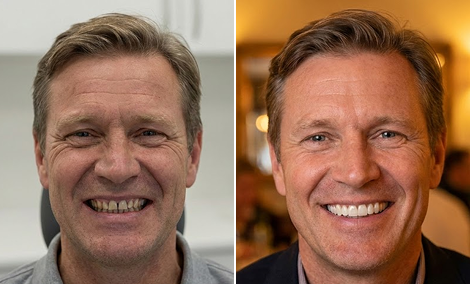 Full smile makeover, 20 units