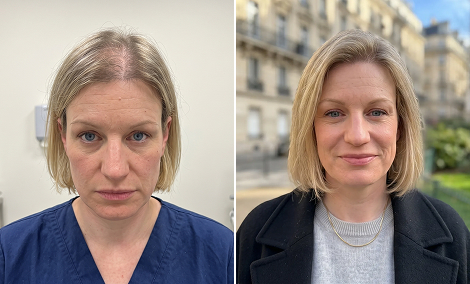 Crown density hair restoration